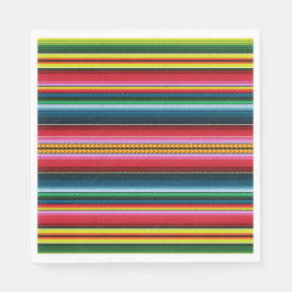 mexikanische Farben Serviette