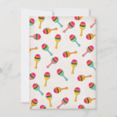 Mexikanische Fiesta Baby Shower Einladungen (Rückseite)