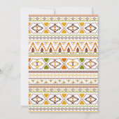 Mexikanische Fiesta-Babydusche Einladung (Rückseite)