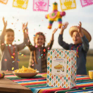 Mexikanische Fiesta Dankeschön-Tasche  Mittlere Geschenktüte