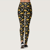 Mexikanische Fiesta & Día de Muertos Leggings (Rückseite)