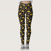Mexikanische Fiesta & Día de Muertos Leggings (Vorderseite)