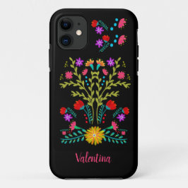 Mexikanische Fiesta Folk Art Blume Personalisiert Case-Mate iPhone Hülle
