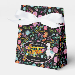 Mexikanische Fiesta Folk Blume Llama Personalisier Geschenkschachtel