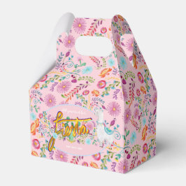 Mexikanische Fiesta Folk Blume Llama Pink Personal Geschenkschachtel