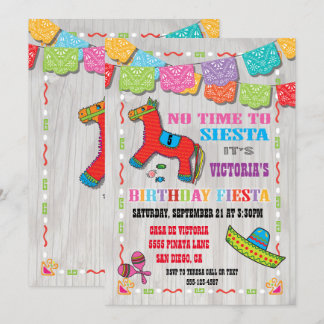 Mexikanische Fiesta Kindergeburtstag Party Einladu Einladung