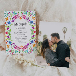 Mexikanische Fiesta Let's Celebrate Engagement Par Einladung