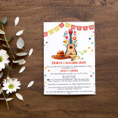 Mexikanische Fiesta Themenpaare Dusche Einladung