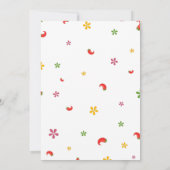 Mexikanische Fiesta zum Geburtstag Einladung (Rückseite)