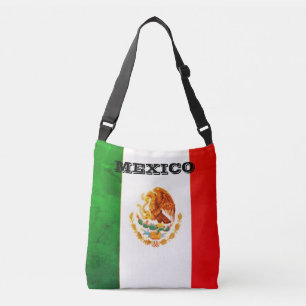 mexikanische Flag Tote Bag Tragetaschen Mit Langen Trägern