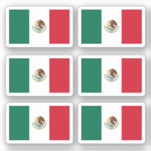 mexikanische Flagge Aufkleber
