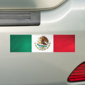 mexikanische Flagge Autoaufkleber (Auf Auto)