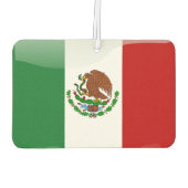 mexikanische Flagge Autolufterfrischer (Rückseite)