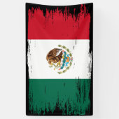 mexikanische Flagge Banner (Vertikal)