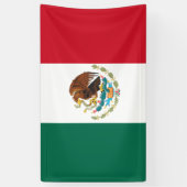 mexikanische Flagge Banner (Vertikal)