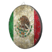 mexikanische Flagge Dartscheibe (Vorderseite rechts)