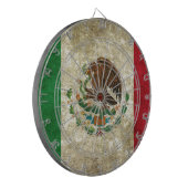 mexikanische Flagge Dartscheibe (Vorderseite Links)