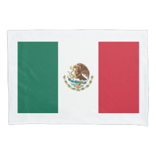Mexikanische Flagge des kundenspezifischen Kissenbezug