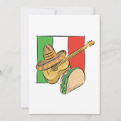 mexikanische Flagge Einladung (Vorderseite)