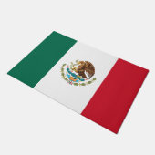 Mexikanische Flagge - Flagge Mexikos Fußmatte (Schrägansicht)