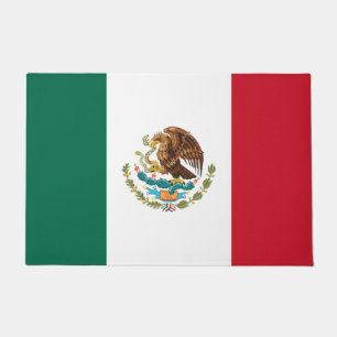 Mexikanische Flagge - Flagge Mexikos Fußmatte