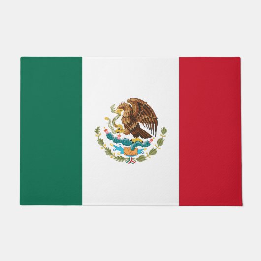 Mexikanische Flagge - Flagge Mexikos Fußmatte (Vorderseite)