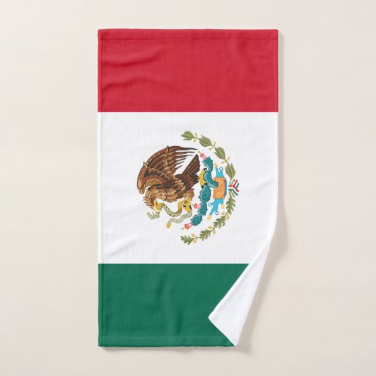 Mexikanische Flagge - Flagge Mexikos Handtuch (Handtuch)