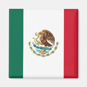 Mexikanische Flagge - Flagge Mexikos Magnet
