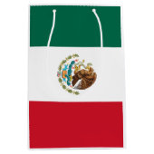 Mexikanische Flagge - Flagge Mexikos Mittlere Geschenktüte (Vorderseite)