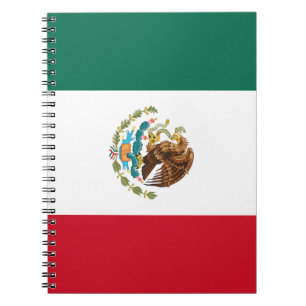 Mexikanische Flagge - Flagge Mexikos Notizblock