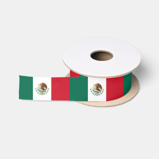 Mexikanische Flagge - Flagge Mexikos Satinband