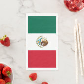 Mexikanische Flagge - Flagge Mexikos Serviette (Beispiel)