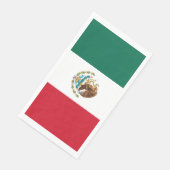Mexikanische Flagge - Flagge Mexikos Serviette (Ecke)