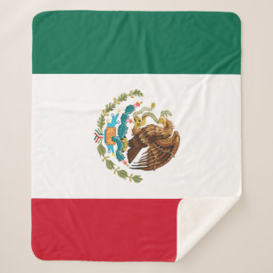 Mexikanische Flagge - Flagge Mexikos Sherpadecke