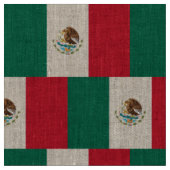 Mexikanische Flagge - Flagge Mexikos Stoff (Nahaufnahme)