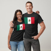 Mexikanische Flagge - Flagge Mexikos T-Shirt (Unisex)