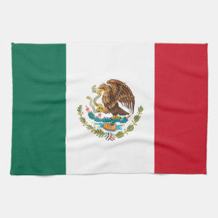 Mexikanische Flagge - Flagge von Mexiko Geschirrtuch