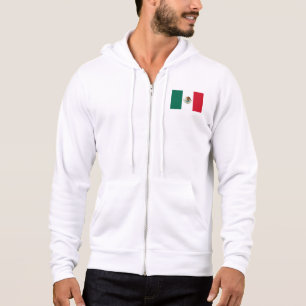 Mexikanische Flagge - Flagge von Mexiko Hoodie
