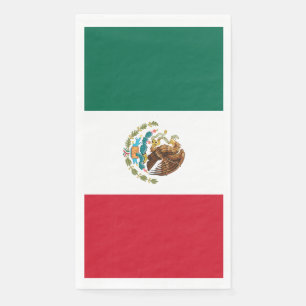 Mexikanische Flagge - Flagge von Mexiko Serviette