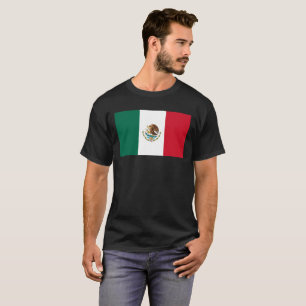 Mexikanische Flagge - Flagge von Mexiko T-Shirt