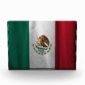 mexikanische Flagge Fotoblock (Vorderseite)