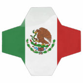mexikanische Flagge Fußball (Flach)