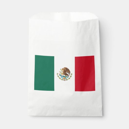 mexikanische Flagge Geschenktütchen (Vorderseite)