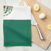 mexikanische Flagge Geschirrtuch (Viertel Falte)