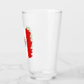mexikanische Flagge Glas (Links)