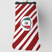 mexikanische Flagge Golf Headcover (Rotieren 90)