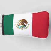 Mexikanische Flagge Golf Headcover (Vorderseite)