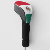 Mexikanische Flagge Golf Headcover (angewinkelt)