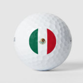 mexikanische Flagge Golfball (Vorderseite)