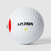 mexikanische Flagge Golfball (Logo)